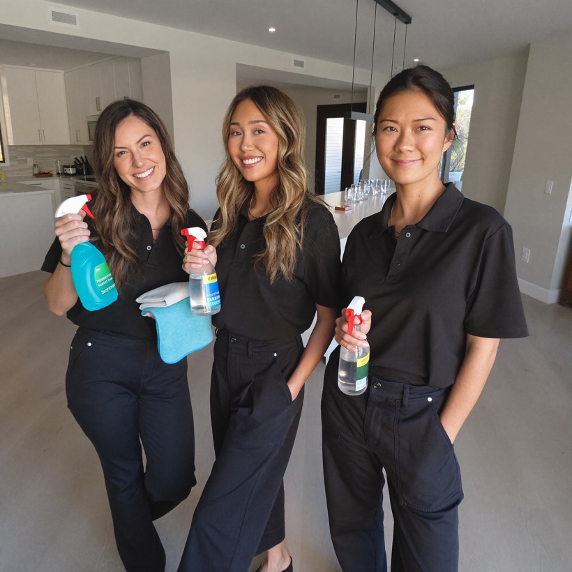 Sudsy Buckets Home Services LLC cleaning team